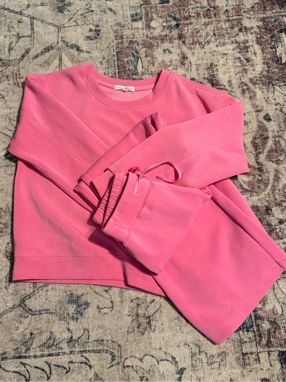 Copper Key Girls Wide Leg Sweat Set